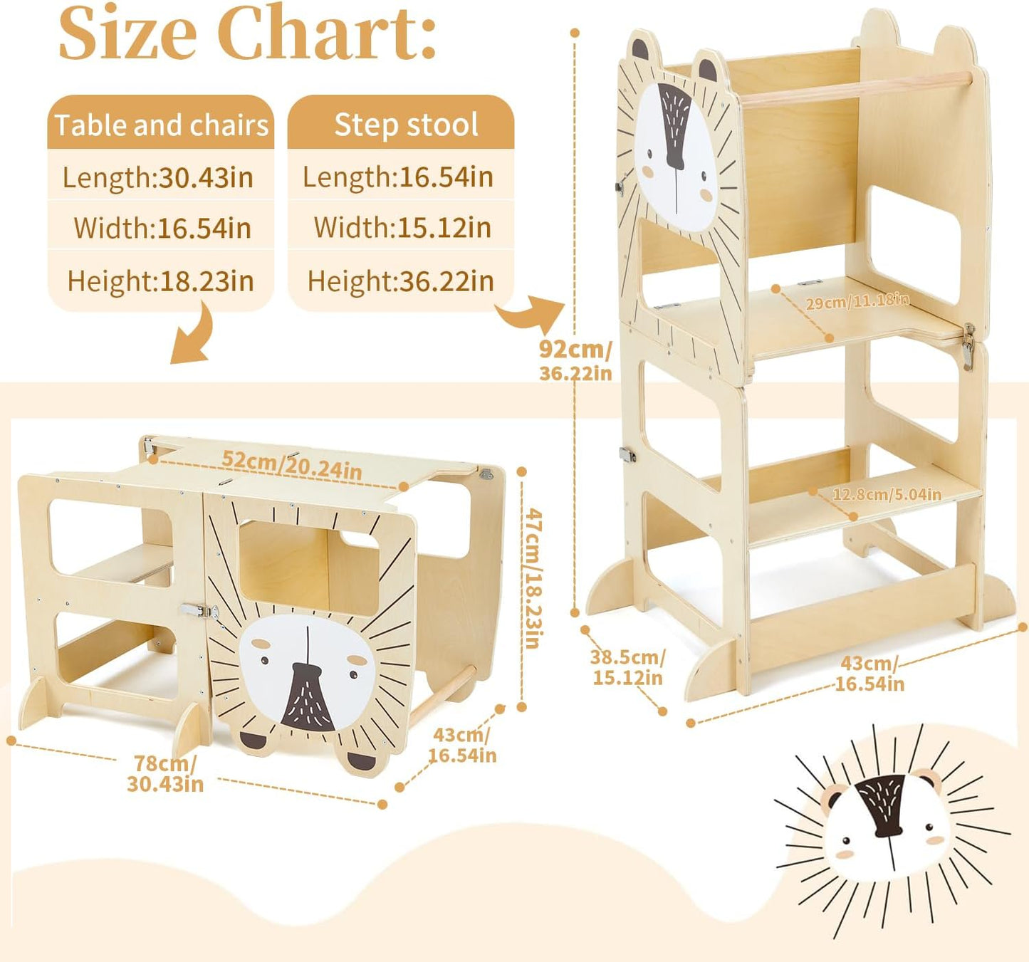 Tour d'observation 3 en 1