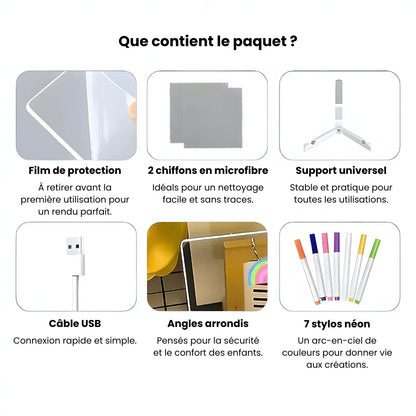 Tableau Magique Lumineux 30 × 20 cm