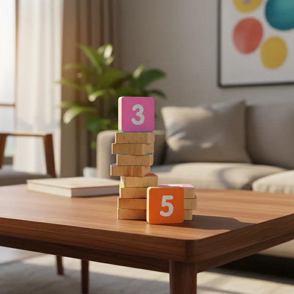 Tableau de Comptage aux Doigts pour Enfants