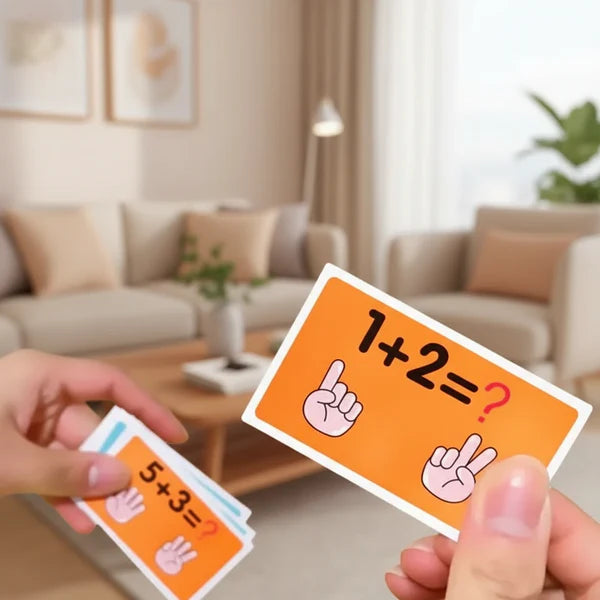 Tableau de Comptage aux Doigts pour Enfants